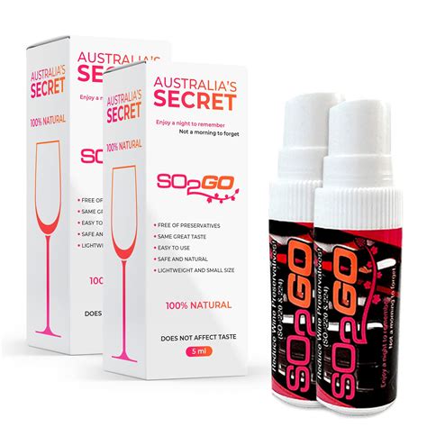 Buy Australia's Secret! Spray - Wine y, Sensitivity & Headache Wine Sulfite Remover | Better ...