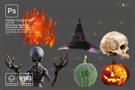 Halloween clipart Halloween overlay, Photoshop overlay - FilterGrade