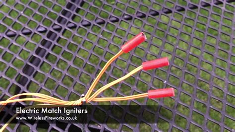 Electric Match Igniters (E-Match) - www.WirelessFireworks.co.uk - YouTube