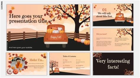 Countryside Fall | Free PowerPoint template & Google Slides theme