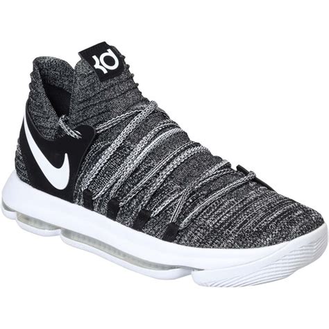 Men's Basketball Essentials Kevin Durant Nike Black Zoom KD10 Shoes ...