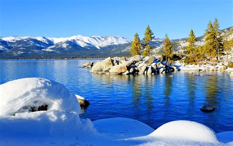 Lake Tahoe Winter Wallpapers - Top Free Lake Tahoe Winter Backgrounds ...