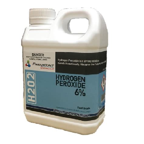 Hydrogen peroxide 6% - Paramount Chemicals