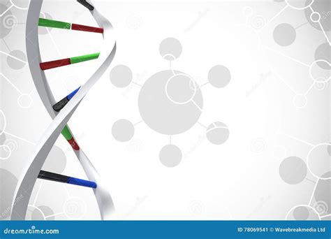 Silver DNA graphic design stock illustration. Illustration of ...