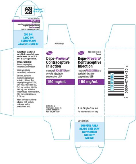 Depo-Provera - FDA prescribing information, side effects and uses