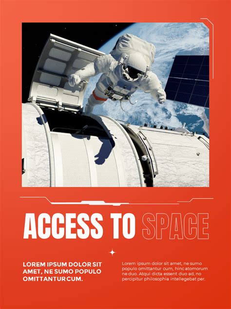 Astronaut Access to Space google slides presentations