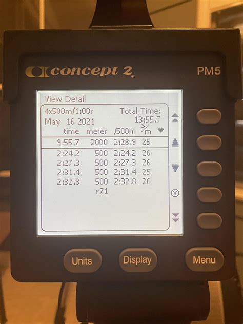 Finally got a Concept 2 rower! First time rower looking forward to ...