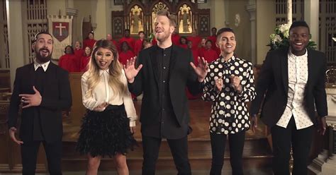 Pentatonix's "O Come, All Ye Faithful" Video | POPSUGAR Entertainment