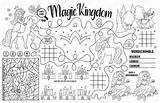 Magic Kingdom Coloring Pages sketch template