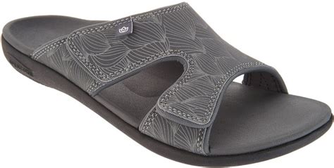 Spenco Orthotic Slide Sandals - Kholo Wave - ShopStyle