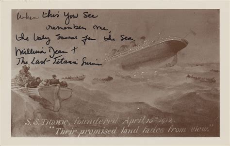 Titanic: Millvina Dean Signed Postcard | RR Auction