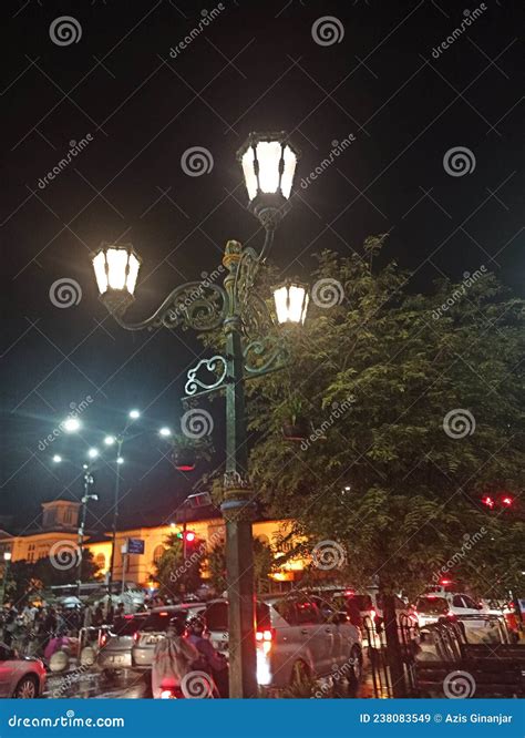 Malioboro at the night editorial stock image. Image of night - 238083549