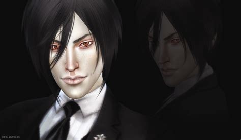 Mod The Sims - Looking for Sebastian Michaelis hair