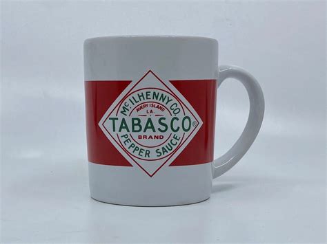 Vintage Tabasco Pepper Sauce Coffee Mug/cup | Etsy | Red mug, Tabasco pepper, Mugs