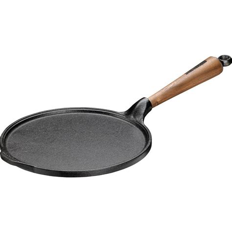 Skeppshult Cast Iron Pancake Pan Walnut Handle - Sportique