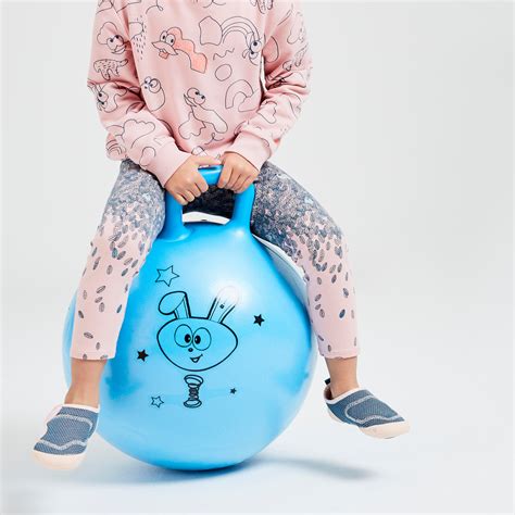 Ballon sauteur enfant - 45 cm bleu - Bleu - Domyos - Décathlon