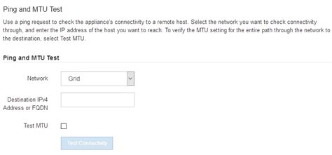 Verify network connections