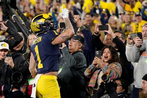 Michigan beats Alabama 27-20 in overtime on Blake Corum's TD run to reach national title game