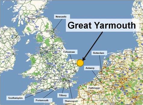 Great Yarmouth Map