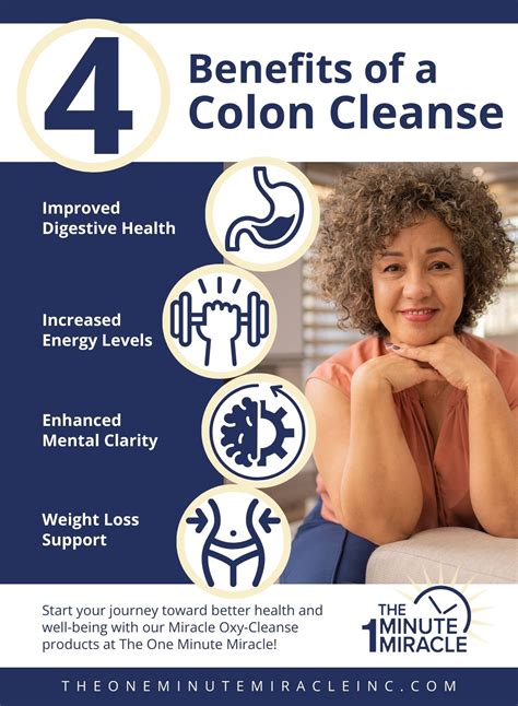 4 Benefits of a Colon Cleanse - Learn More – The One Minute Miracle