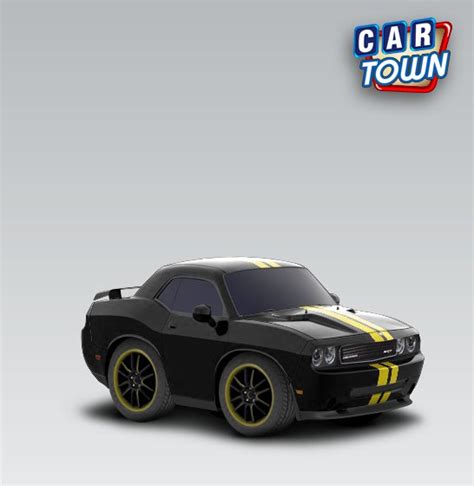 K Senna Customs: Black & Yellow Challenger Custom