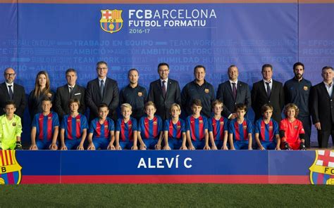 2016/17 FC Barcelona academy teams