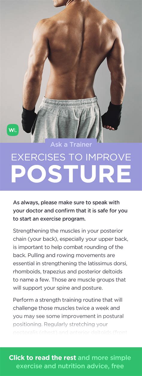 Which exercises would help improve posture? | Ask a Trainer