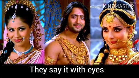 They Say it with eyes|Arjun- Draupadi- Subhadra| - YouTube