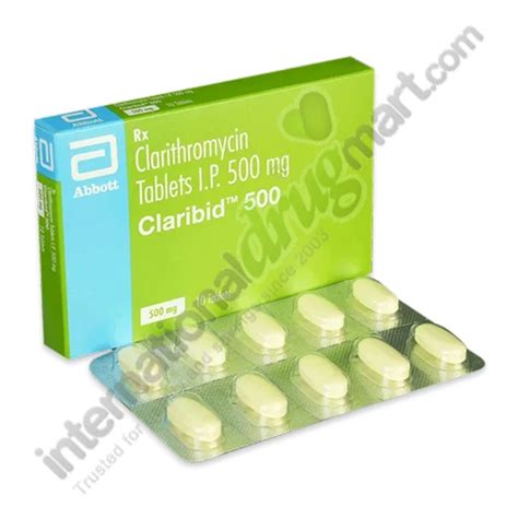 Buy Clarithromycin 500mg Tablets Online | IDM