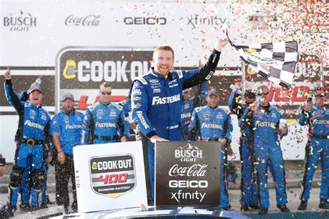 Chris Buescher wins Richmond NASCAR race, becomes 12th playoff driver