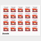 Fire Truck Stickers | Zazzle