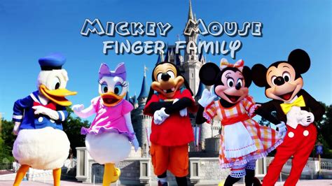 Mickey Mouse Finger Family Nursery Rhymes Lyrics – Видео Dailymotion