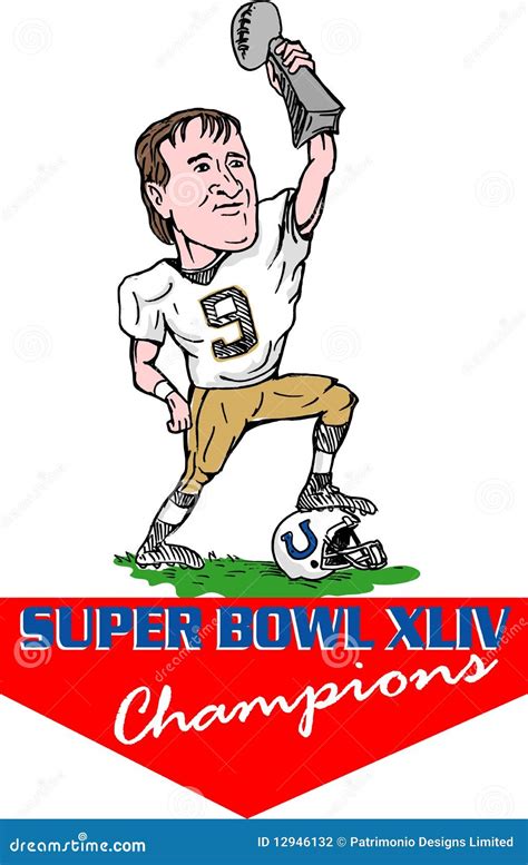 New Orleans Saints Super Bowl Editorial Photography - Illustration of saints, orleans: 12946132