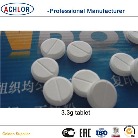 Nadcc Sodium Dichloroisocyanurate Tablets for Public Disinfectants - China Hospital ...