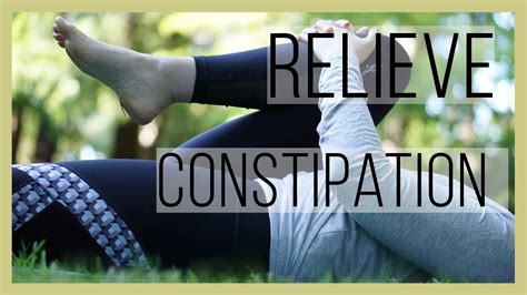 2 ways to relieve 💩constipation💩 & Back Pain - YouTube