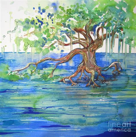 Mangrove Tree Painting by Maya Murano - Fine Art America