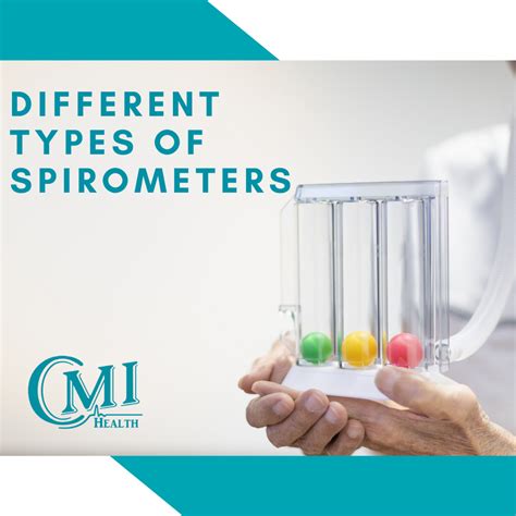 Different Types of Spirometers | CMI Health