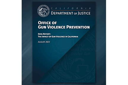 First-Ever Data Report by DOJ’s Office of Gun Violence Prevention