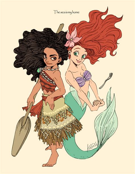 埋め込み #weliveinthewater #ornearthere | Disney crossovers, Disney, Disney ...