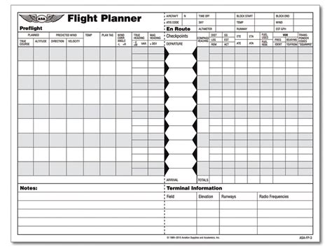 Flight Log Book Template ~ Excel Templates