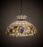 20"W Tiffany Rose Vine Pendant-Ships Free-Add Focal Point in Your Home ...