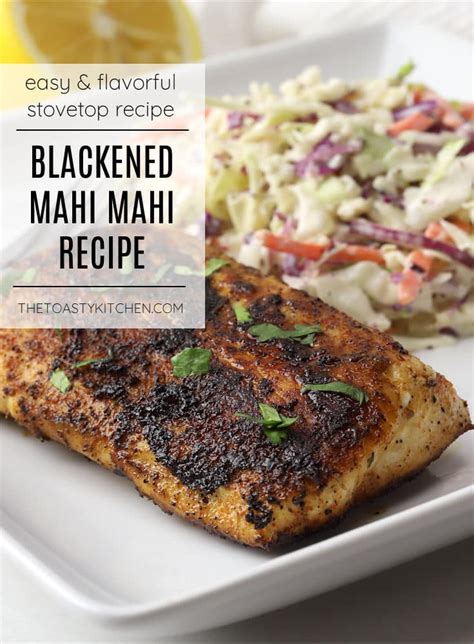 Blackened Mahi Mahi - The Toasty Kitchen