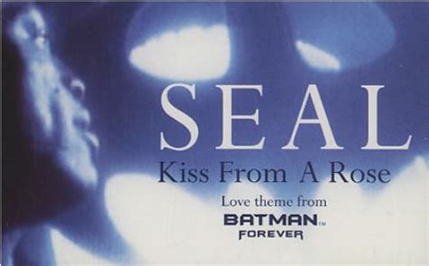 Seal Kiss From A Rose UK cassette single (274107)