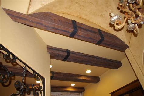 Beams with hardware | Beams, Wood beams, Wooden beams