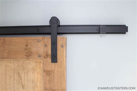 Installing Barn Door Hardware in 5 Easy Steps - Sawdust Sisters