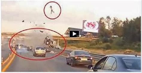 WORST ACCIDENT EVER RECORDED, THE CAR THROW OUT HER 20 METERS/65 FEETS ...