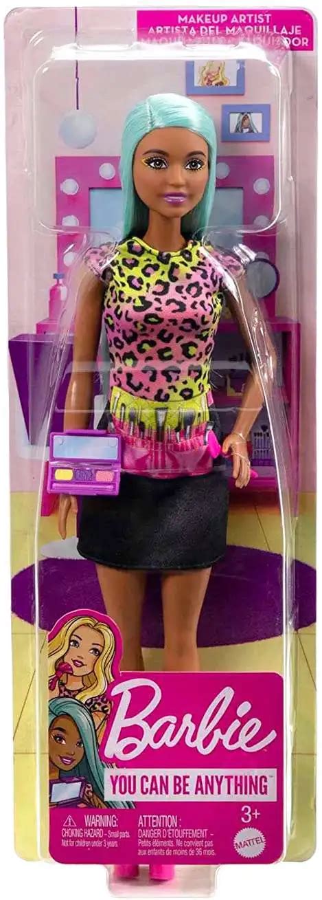 Barbie You Can Be Anything Barbie 13.25 Doll Makeup Artist Mattel - ToyWiz