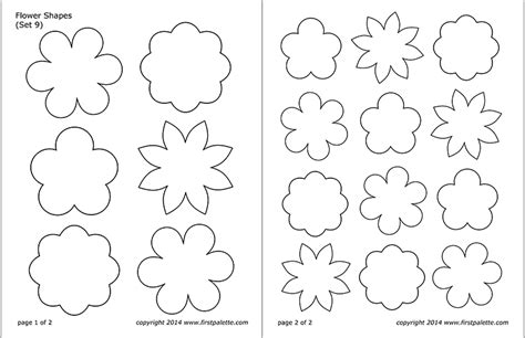 Rose Printable Template