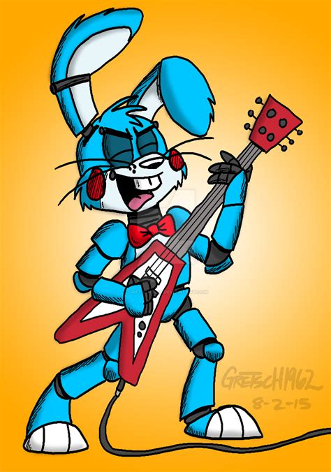 Toy Bonnie and his Guitar by Gretsch1962 on DeviantArt