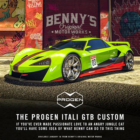 Progen Itali GTB Custom Now Available